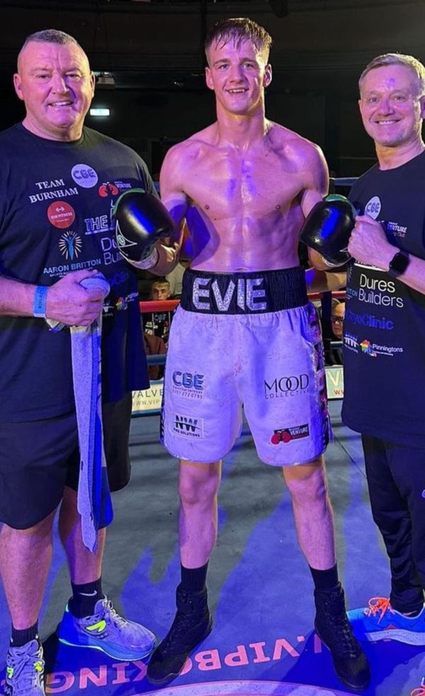 Boxer Ben Burnham : Supported by Northwest Fire Solutions Ltd